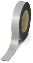 Magnetschild, 30 mm, Band silber, 15 m, 1014310