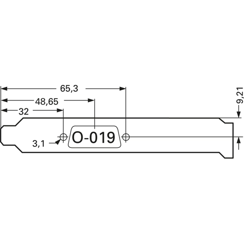 KHPC 019 O Fischer Elektronik Leiterplattenbefestigung Bild 2