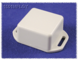 ABS Miniatur-Gehäuse, (L x B x H) 35 x 35 x 20 mm, lichtgrau (RAL 7035), IP54, 1551MFLGY