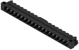 Stiftleiste, 18-polig, RM 5.08 mm, abgewinkelt, schwarz, 1780590000