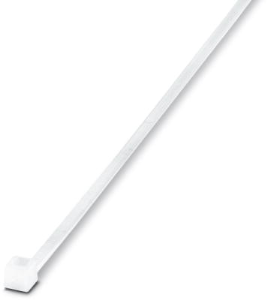 Kabelbinder, Polyamid, (L x B) 160 x 2.6 mm, Bündel-Ø 1 bis 40 mm, transparent, -40 bis 85 °C