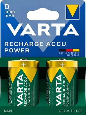 56720 101 412 VARTA Rundzellen-Akkus, 9V-Block-Akkus