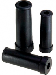 Knickschutztülle, Kabel-Ø 17 mm, Gummi, schwarz