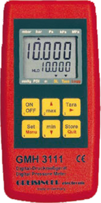 GMH3111-00-GE Greisinger Anemometer, Gas- und Druckmessgeräte