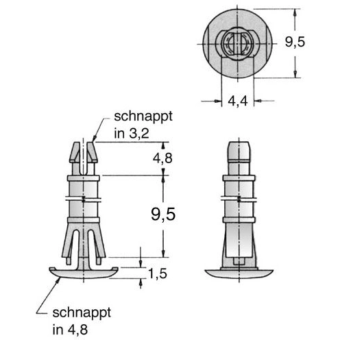 006.85.091 Ettinger Leiterplattenbefestigung Bild 2