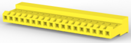 Buchsengehäuse, 18-polig, RM 3.96 mm, gerade, gelb, 4-640427-8