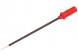 Miniatur-Prüfspitze, Stift 0,64 mm, ungefedert, rot, 60 V