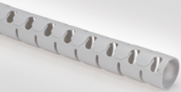 Kabelbündelschlauch für industrielle Anwendungen, max. Bündel-Ø 21 mm, 25 m lang, PP, grau