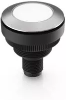 Signalleuchte, 28 V, weiß, Einbau-Ø 30.3 mm, LED Anzahl: 1, 1.11.071.001/0220