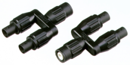 Koaxial-Adapter, BNC-Stecker auf 2 x BNC-Buchse, T-Form, PM9093