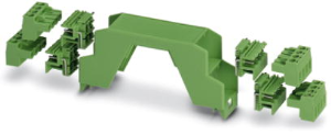 Kunststoff Gehäuse-Oberteil-SET, (L x B x H) 45.85 x 22.6 x 99 mm, grün, IP20, 2907444