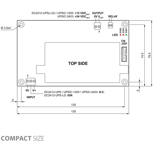 UPSIC-1205 Bicker Elektronik USV Bild 2