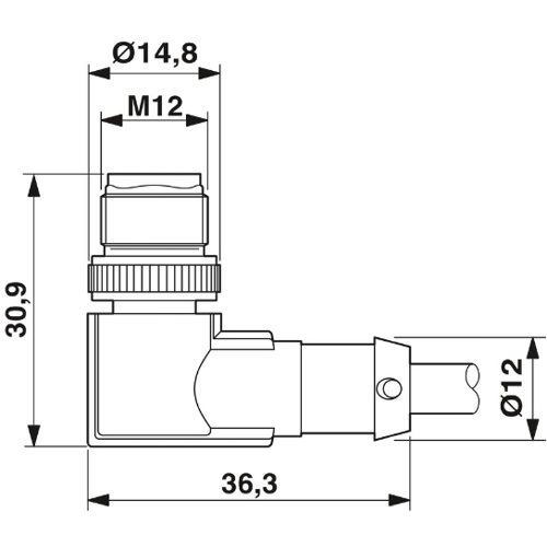 1406262 Phoenix Contact Sensor-Aktor Kabel Bild 2