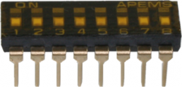 DIP-Schalter, 4-polig, gerade, 25 mA/24 VDC, IKD0400000