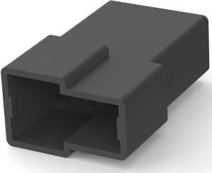 Isoliergehäuse für 6,35 mm, 2-polig, Polyamid, schwarz, 180908-5