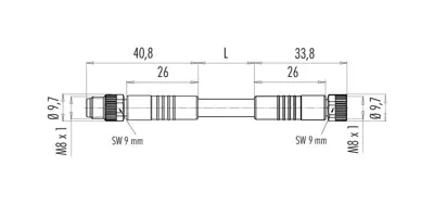 79 5032 10 03 binder Sensor-Aktor Kabel Bild 2