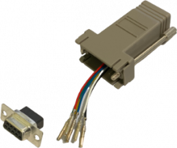 Adapter, D-Sub Buchse, 9-polig auf RJ12-Buchse, 10121100