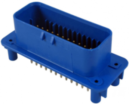 Steckverbinder, 35-polig, RM 4 mm, gerade, blau, 1-776230-5
