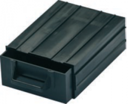 Schubladensystem, schwarz, (B x T) 100 x 138 mm, C-188 101