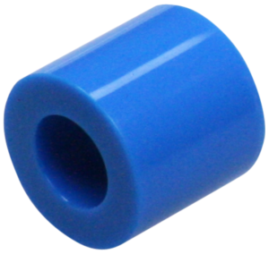 Distanzstück, rund, Ø 6.5 mm, (L) 6 mm, blau, für Einzeltaster, 5.30.759.033/0000