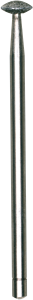 Diamantschleifstift, Linse, 5,0 mm