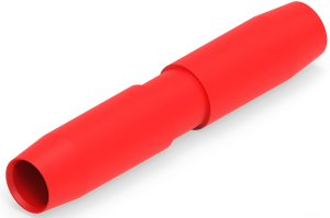 Stoßverbinder mit Isolation, 8,0 mm², AWG 8, rot, 52.48 mm