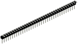 Stiftleiste, 36-polig, RM 2.54 mm, gerade, schwarz, 10056063
