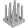 ICK S 10 X 10 X 12,5 Fischer Elektronik Kühlkörper