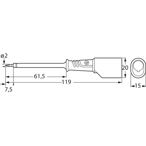 973659101 Hirschmann Test & Measurement Prüfspitzen, Tastköpfe Bild 2