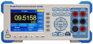 TRMS Digitales Tisch-Multimeter P 4096, 10 A(DC), 10 A(AC), 1000 VDC, 750 VAC, 2 nF bis 10000 µF, CAT I 1000 V, CAT II 600 V