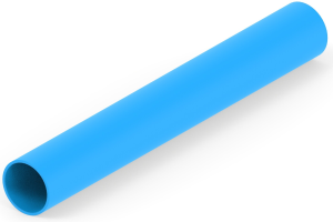 Stoßverbinder mit Isolation, 1,25-2,0 mm², AWG 16 bis 14, blau, 40.79 mm