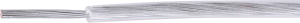 PVC-Schaltlitze, hochflexibel, LiYv, 0,14 mm², AWG 26, transparent, Außen-Ø 1,1 mm