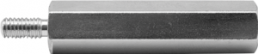 Sechskant-Abstandsbolzen, Außen-/Innengewinde, M3/M3, 15 mm, Edelstahl