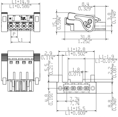 1890410000 Weidmüller Steckverbindersysteme Bild 2