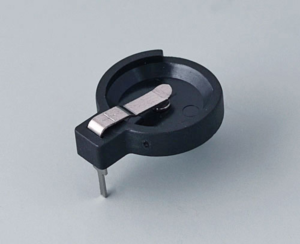 Batteriehalter für Knopfzelle Ø 12 mm, 1 Zelle, Leiterplattenmontage