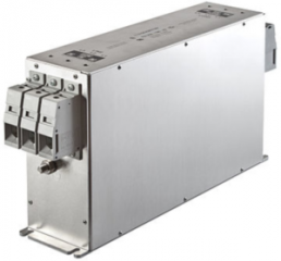 EMC/RFI Filter, 60 Hz, 16 A, 3x 760/440 VAC, 11 kW, Klemmleiste, FN258HVIT-16-29