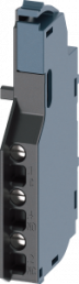 Voreilender Hilfsschalter, Wechslerkontakte Typ HQ (7 mm) elektroniktauglich, (L x B x H) 30 x 7 x 56 mm, für 3VA1/3VA20-26, 3VA9988-0AA23