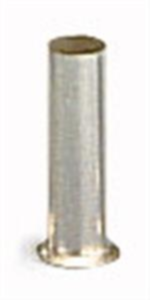 Unisolierte Aderendhülse, 1,0 mm², 6 mm lang, silber, 216-123