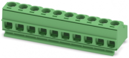 Leiterplattenklemme, 10-polig, RM 5 mm, 0,2-1,5 mm², 10 A, Schraubanschluss, grün, 1755813