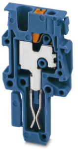 Stecker, Push-in-Anschluss, 0,14-1,5 mm², 1-polig, 17.5 A, 6 kV, blau, 3212691