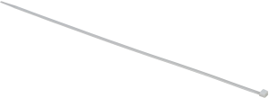 Kabelbinder, Polyamid, (L x B) 300 x 3.6 mm, Bündel-Ø 3.5 bis 84 mm, natur, UV-beständig, -40 bis 85 °C