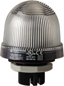 Einbau-LED-Dauerleuchte, Ø 75 mm, weiß, 230 VAC, IP65