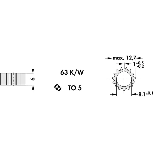 SKK 56 Fischer Elektronik Kühlkörper Bild 2