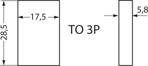 Isolierkappe für TO 3P, KU7-724/A45/CP