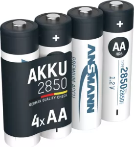 5035212 Ansmann Rundzellen-Akkus, 9V-Block-Akkus