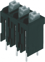 Leiterplattenklemme, 6-polig, RM 3.81 mm, 0,13-1,5 mm², 10 A, Federklemmanschluss, schwarz, 1825830000