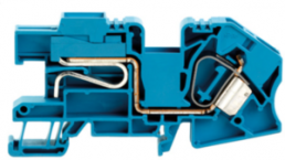 Installationsetagenklemme, Federzuganschluss, 1,5-16 mm², 1-polig, 76 A, 6 kV, blau, 1135070000