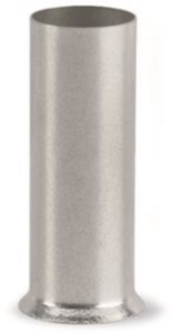 Unisolierte Aderendhülse, 35 mm², 25 mm lang, DIN 46228/1, silber, 216-414