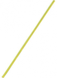 Wärmeschrumpfschlauch, 3:1, (4.8/1.5 mm), Polyolefin, vernetzt, gelb/grün