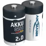 B001IYR6I6 Ansmann Rundzellen-Akkus, 9V-Block-Akkus